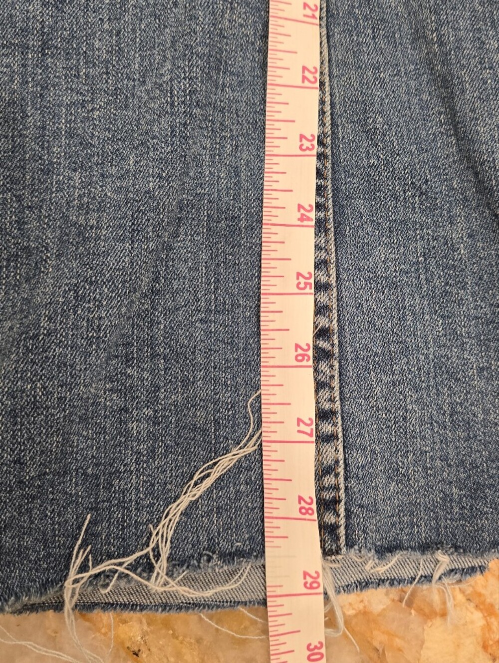 Zara Wide Leg High Rise Blue Jeans 4 - Picture 5 of 7